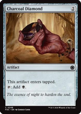Charcoal Diamond (FDC-248) [Commander: Foundations]