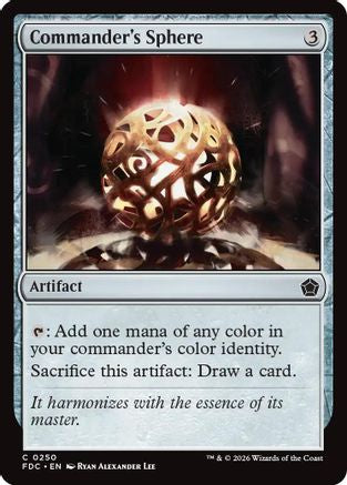 Commander's Sphere (FDC-250) [Commander: Foundations]