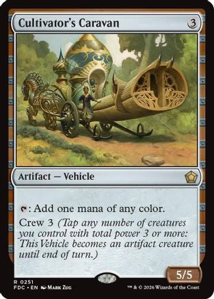 Cultivator's Caravan (FDC-251) [Commander: Foundations]