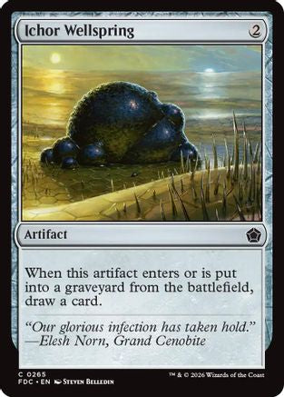 Ichor Wellspring (FDC-265) [Commander: Foundations]