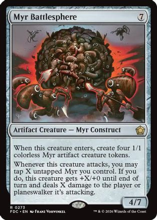 Myr Battlesphere (FDC-273) [Commander: Foundations]
