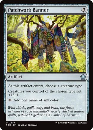 Patchwork Banner (FDC-279) [Commander: Foundations]