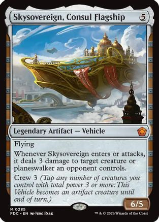 Skysovereign, Consul Flagship (FDC-285) [Commander: Foundations]