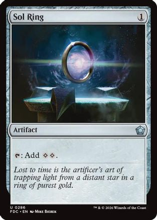 Sol Ring (FDC-286) [Commander: Foundations]