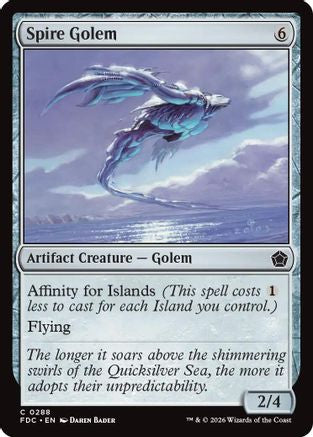 Spire Golem (FDC-288) [Commander: Foundations]