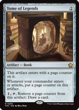 Tome of Legends (FDC-293) [Commander: Foundations]