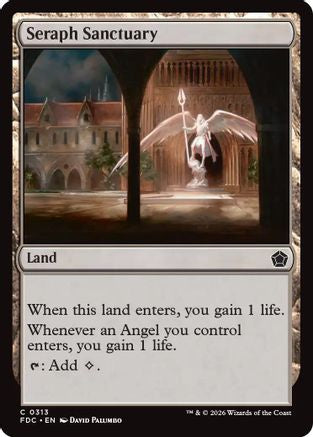 Seraph Sanctuary (FDC-313) [Commander: Foundations]