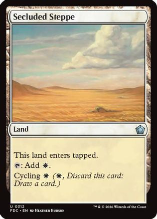 Secluded Steppe (FDC-312) [Commander: Foundations]