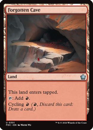Forgotten Cave (FDC-301) [Commander: Foundations]