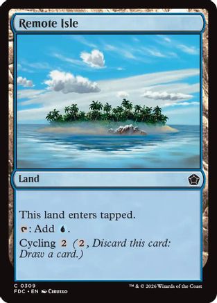 Remote Isle (FDC-309) [Commander: Foundations]