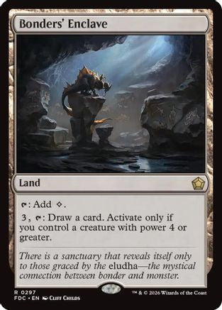 Bonders' Enclave (FDC-297) [Commander: Foundations]