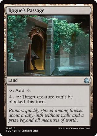 Rogue's Passage (FDC-310) [Commander: Foundations]