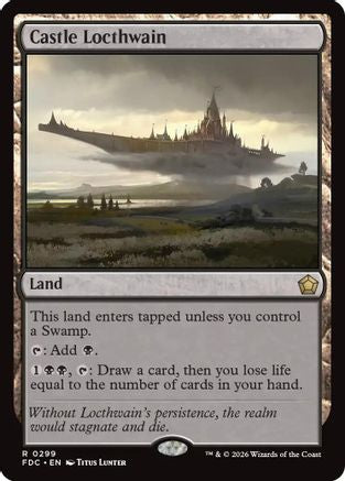 Castle Locthwain (FDC-299) [Commander: Foundations]
