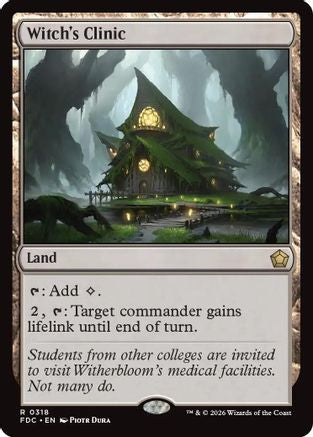 Witch's Clinic (FDC-318) [Commander: Foundations]