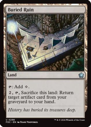 Buried Ruin (FDC-298) [Commander: Foundations]