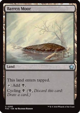 Barren Moor (FDC-295) [Commander: Foundations]