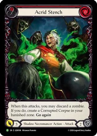 Acrid Stench (GEM196) - GEM Pack 6