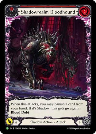 Shadowrealm Bloodhound (GEM206) - GEM Pack 6