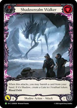 Shadowrealm Walker (GEM208) - GEM Pack 6 Rainbow Foil
