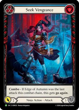 Seek Vengeance (GEM212) - GEM Pack 6