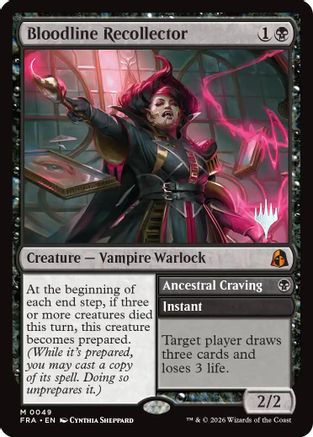 Bloodline Recollector (PPFRA-049) [Promo Pack: Reality Fracture]