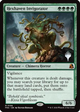 Hexhaven Invigorator (PPFRA-106) [Promo Pack: Reality Fracture] Foil
