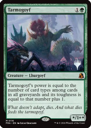 Tarmogoyf (PPFRA-116) [Promo Pack: Reality Fracture] Foil