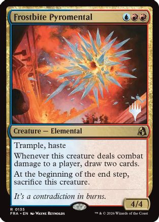 Frostbite Pyromental (PPFRA-135) [Promo Pack: Reality Fracture] Foil