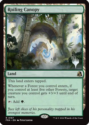 Roiling Canopy (PPFRA-187) [Promo Pack: Reality Fracture] Foil