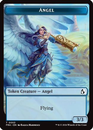 Angel (0003) // Beast Double-Sided Token (FRA-3 // 8) [Reality Fracture]