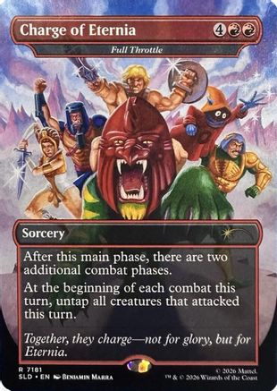 Charge of Eternia - Full Throttle (SLD-7181) [Secret Lair Drop Series] Foil