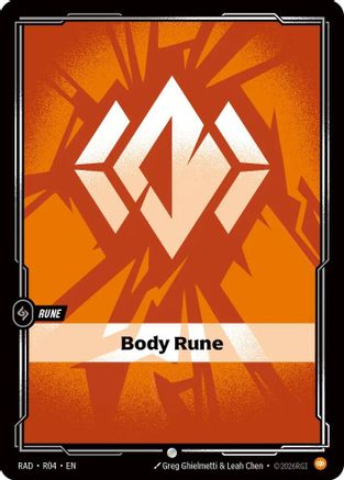 Body Rune (R04) - Radiance