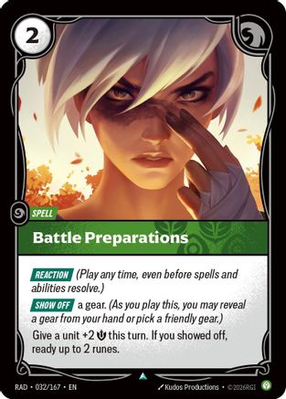 Battle Preparations (032/167) - Radiance