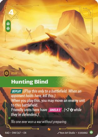 Hunting Blind (044/167) - Radiance Foil