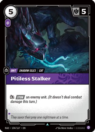 Pitiless Stalker (104/167) - Radiance Foil