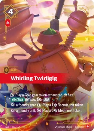 Whirling Twirligig (022/167) - Radiance Foil