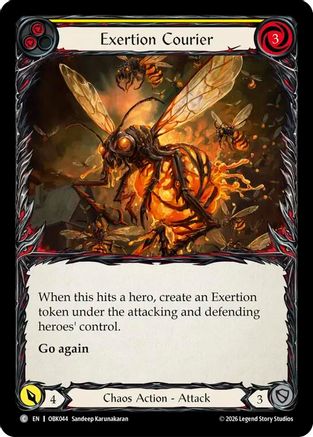 Exertion Courier (OBK044) - Outbreak