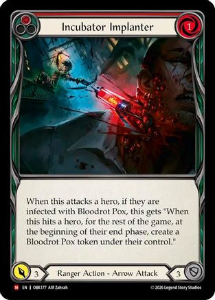 Incubator Implanter (OBK177) - Outbreak