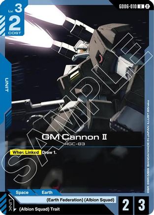 GM Cannon II (GD06-010) - Stardust Trails
