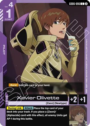 Xavier Olivette (GD06-096) - Stardust Trails