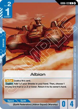 Albion (GD06-122) - Stardust Trails