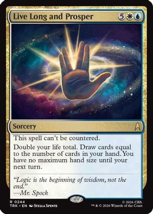 Live Long and Prosper (TRK-244) [Star Trek]