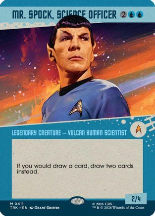 Mr. Spock, Science Officer (Showcase) (TRK-411) [Star Trek]