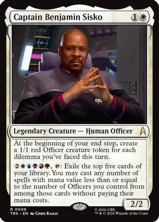 Captain Benjamin Sisko (TRK-006) [Star Trek]