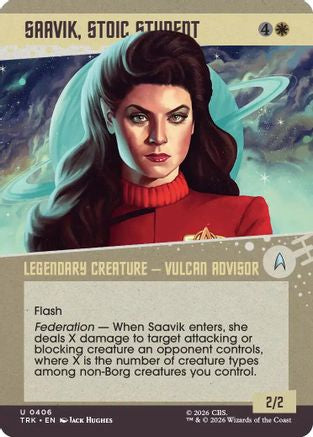 Saavik, Stoic Student (Showcase) (TRK-406) [Star Trek]