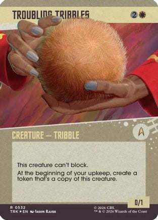 Troubling Tribbles (Showcase) (Surge Foil) (TRK-532) [Star Trek] Foil