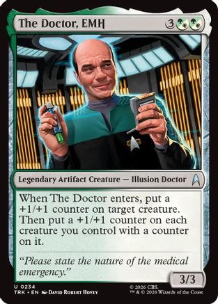 The Doctor, EMH (TRK-234) [Star Trek]
