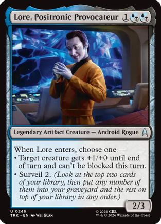 Lore, Positronic Provocateur (TRK-246) [Star Trek]