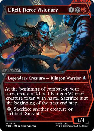 L'Rell, Fierce Visionary (Showcase) (TRK-434) [Star Trek]