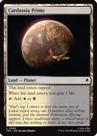 Cardassia Prime (TRK-280) [Star Trek]